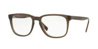 NEW Burberry BE2239 3617 Mens Light Havana Square Modern 